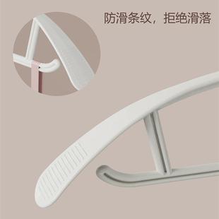 直销新款 晾晒无痕家用衣架防脱落加宽加厚 新款 锁扣防风衣架加粗款