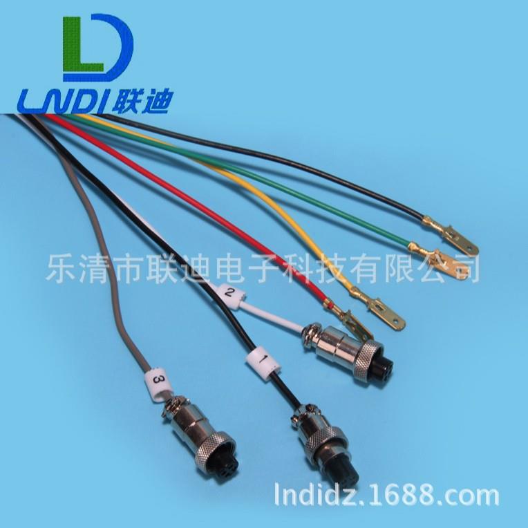 直销新款长期车载线束电源线束 车载8路后视转接线束