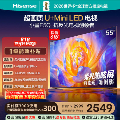 海信电视小墨E5Q55英寸