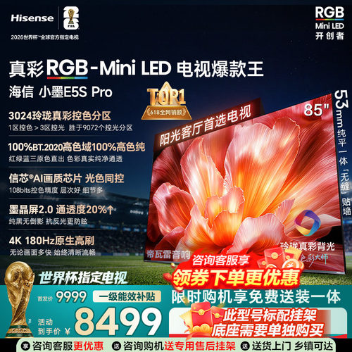 海信电视小墨85E5SPro