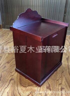 制谱盒族家谱盒实木家木谱箱子族谱箱香DS-1086樟木箱子实木盒谱