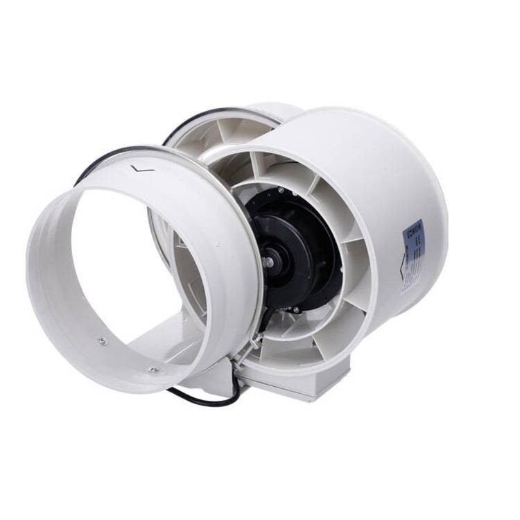 鸿冠管道风机315P 大风量排气扇12寸 大排风扇 工业排气扇 抽风机