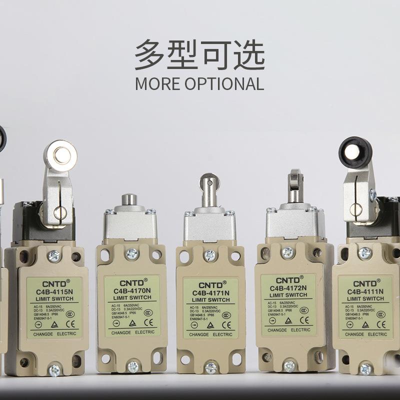 CND昌得微动行程WNL开关C4B列-T4111N4118N全系自复位限位开关