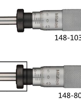 Mitu头toyo螺.旋测微器刻机度读数微分头械测微0ZTQ-65mm/148-201