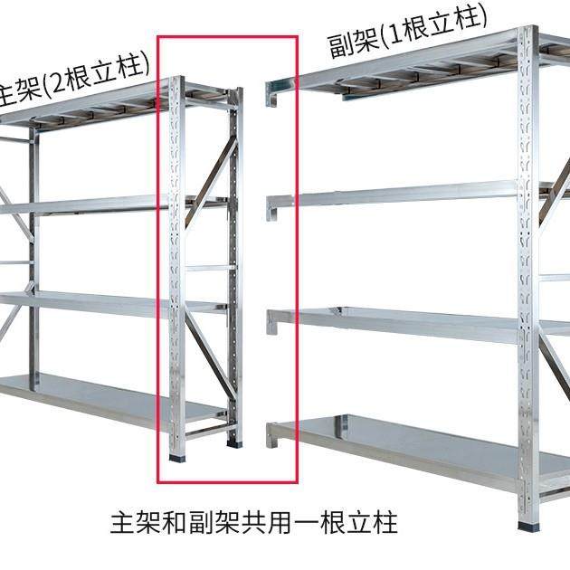 快轻型隔服板式货架递架家用置物架仓库组装简装无品牌/约湖南长