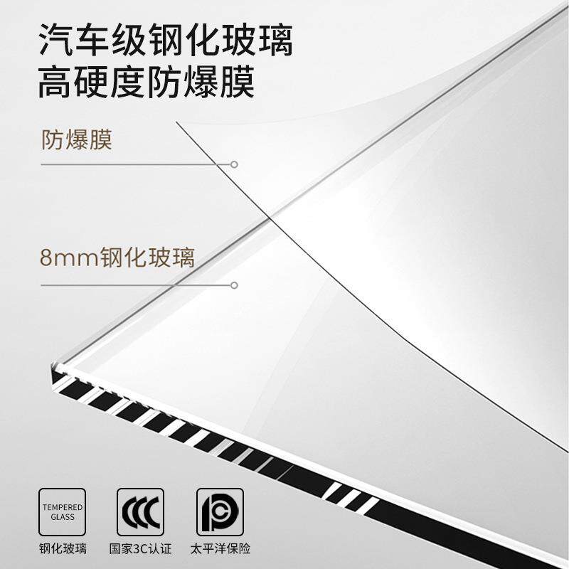 浴481工程一字型非标黑色合页淋浴3房0不锈钢淋屏风门钢4化