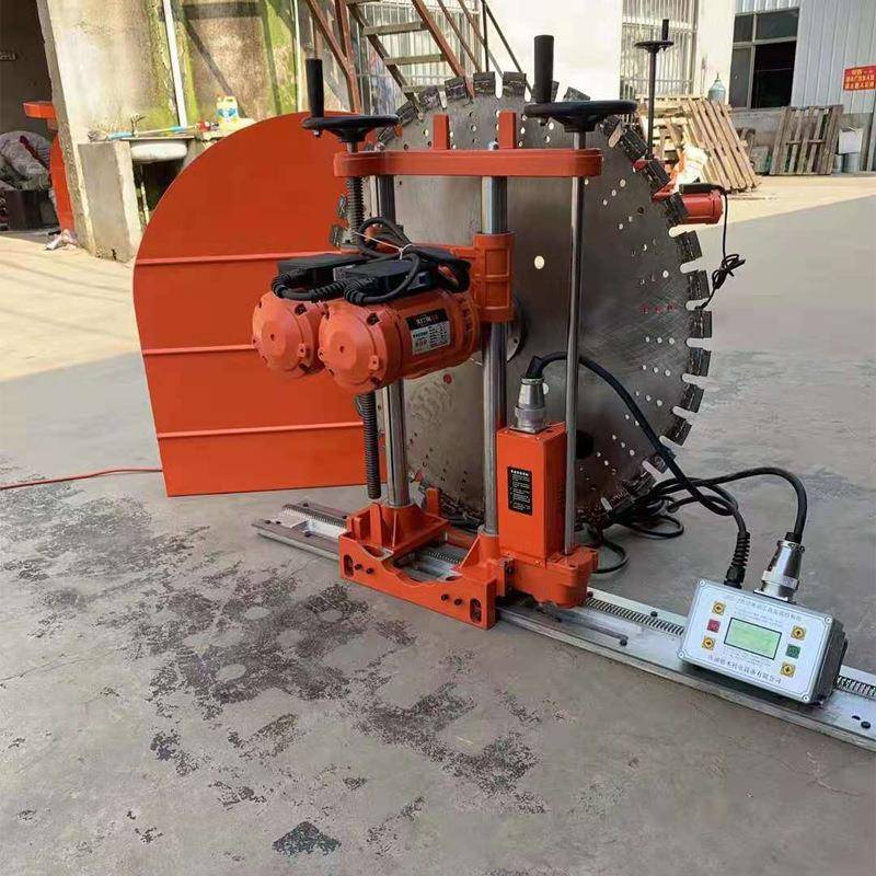 电机墙切锯绳锯一体机钢筋混凝土墙HPS锯切割机双体梁墙柱绳锯割