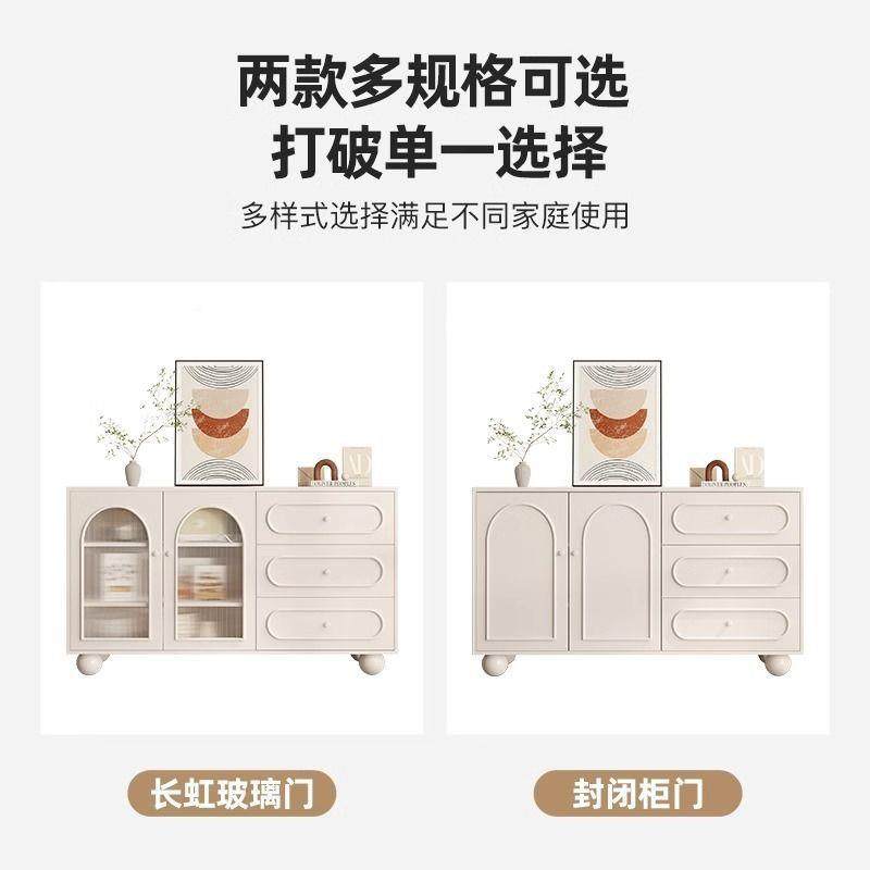 约实木餐边柜斗柜户型轻客奢收纳柜储物柜IVJ橱柜家用厅简靠墙小