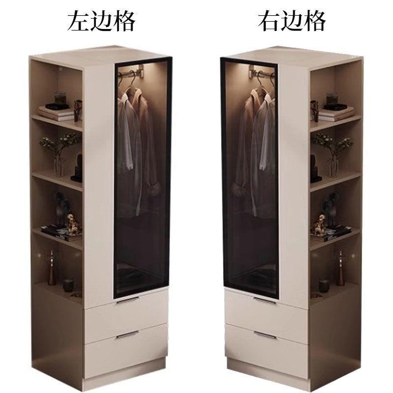 床头小衣柜木头柜家用儿床柜童卧室小户型R简易衣柜现代实简约现