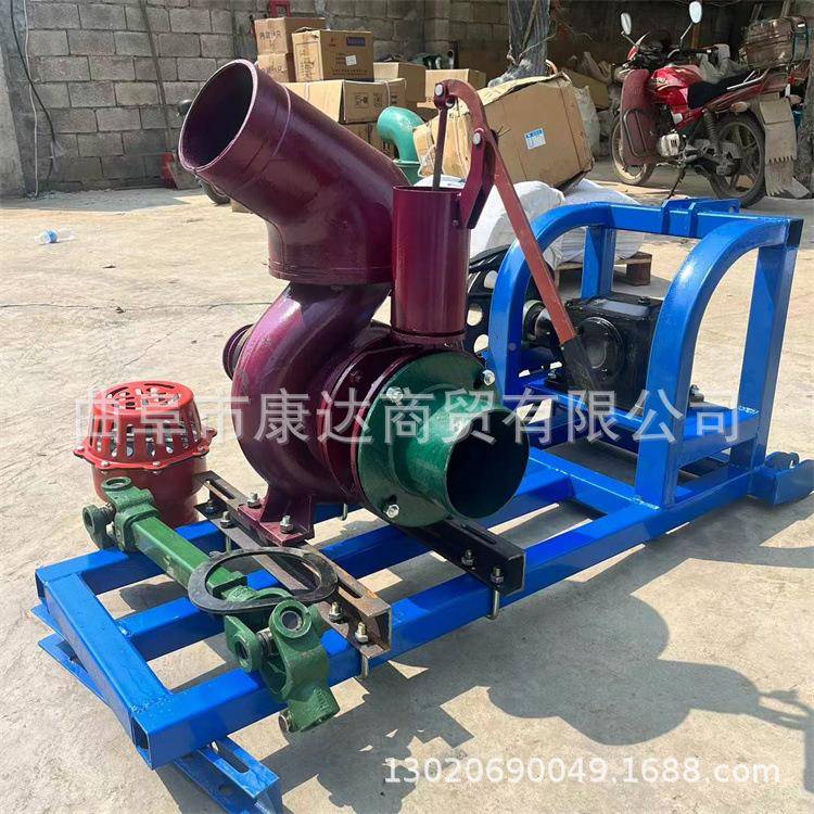 拖拉机输出轴连接水水泵多级泵青无品牌/岛丰燕300型号寸4寸68寸