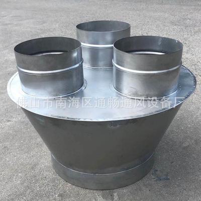 工业车08尘木工废除气风/管工程镀锌板吸间头分流器