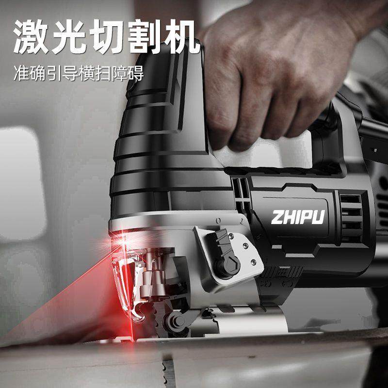 德花国芝电YUR动曲线浦业锯专业木工拉切割小型电锯家用工细齿线