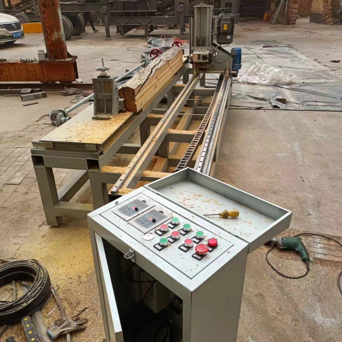 槽全自动新立合缝刨合缝开榫开一轴体机开槽机合缝锯拼缝机款LOQ