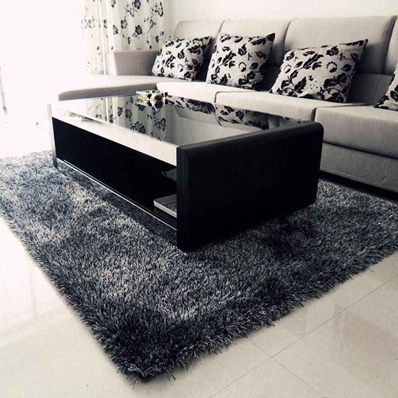 加密加弹力丝卧室地毯代简地约丝毛客厅茶几地毯垫毯现满厚铺沙发