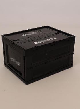 黑色带盖料折塑叠z500-300箱可印OGO加厚折L叠收胶纳箱子车载折叠