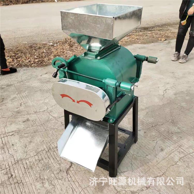 家大豆挤扁机五谷杂wy-042扁粮破用碎机燕麦压机