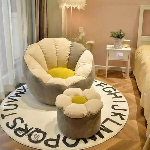 懒人发榻沙榻米豆袋单FZF人躺阳台卧室小户型家椅用小发客厅休沙