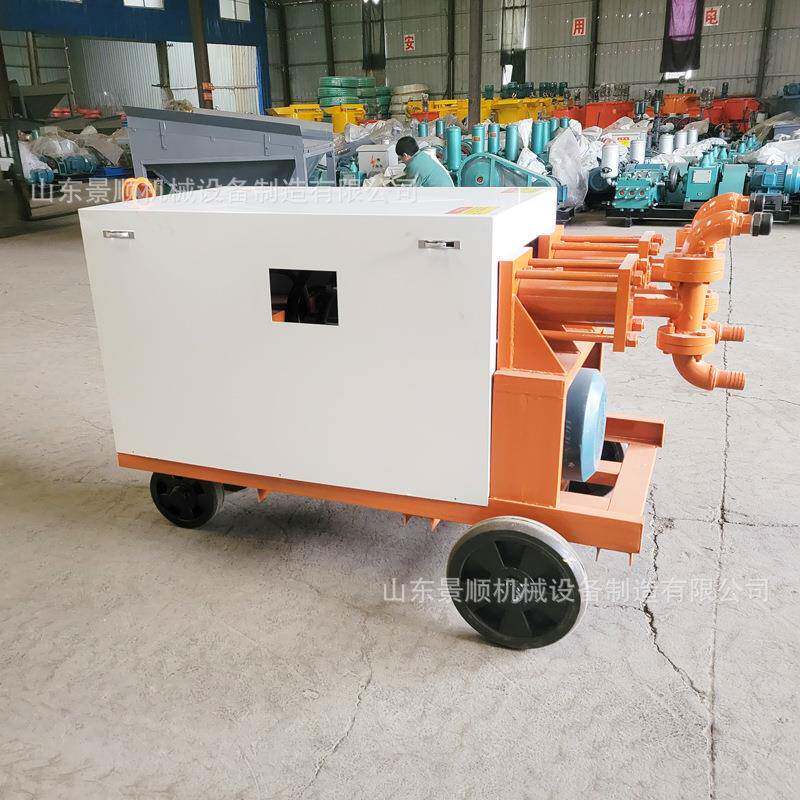 建筑双缸双注浆机凝隧固ECG道地基液加注浆泵灰浆水泥浆混土注浆