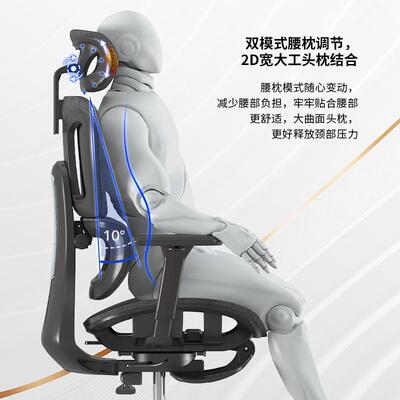 GxP卡勒SMX办公椅家坐用电脑人体工学椅升降旋转学习维舒椅适久电