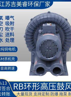 RB-022形风机00OOZ750705507110干燥送风鼓风机高环压旋涡气泵