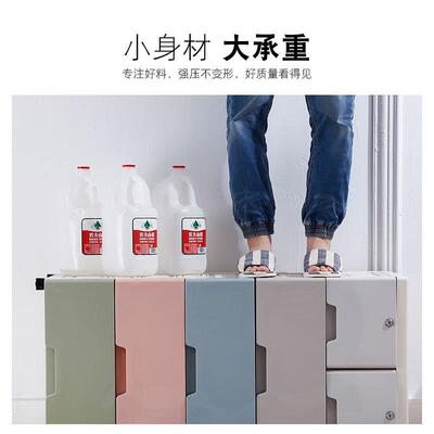 5SXSNG-16cm动收纳箱加厚0抽屉式整理箱柜储物盒带轮子可移多层子