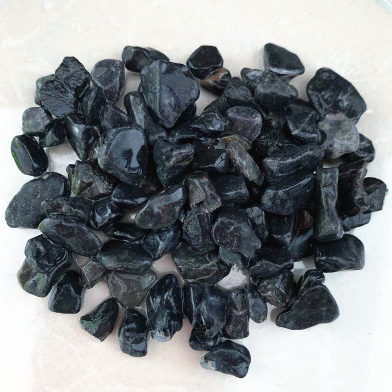 黑色水洗石透水造景铺路骨料