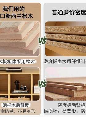 书柜全实木书架收纳柜置物储架PDD66511落地厅物柜儿客玩具童靠墙