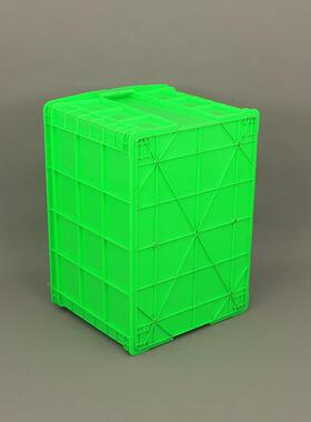 物大号厚加黄色KWL箱755塑料周转塑料储箱物流箱