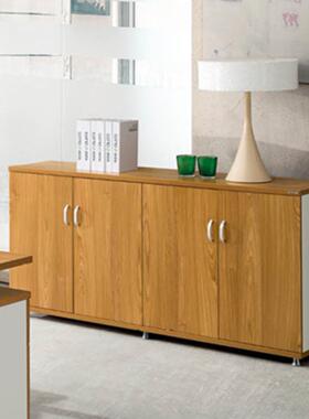 BOCA10L欧漫简约矮柜茶水柜文木件柜柜子带锁小办公柜质档料案资