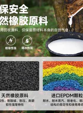 环保无拼接健动身TKI味垫epdm高密度冲运地胶健身房隔缓音橡胶卷