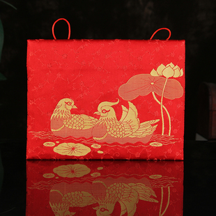 结婚布艺聘礼彩5W9万元大红包礼金袋新人敬茶改口利是封商务通用