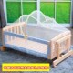 婴儿床蚊帐支架蒙古包全罩式 可折叠 通用新生宝宝防蚊罩帐篷免安装