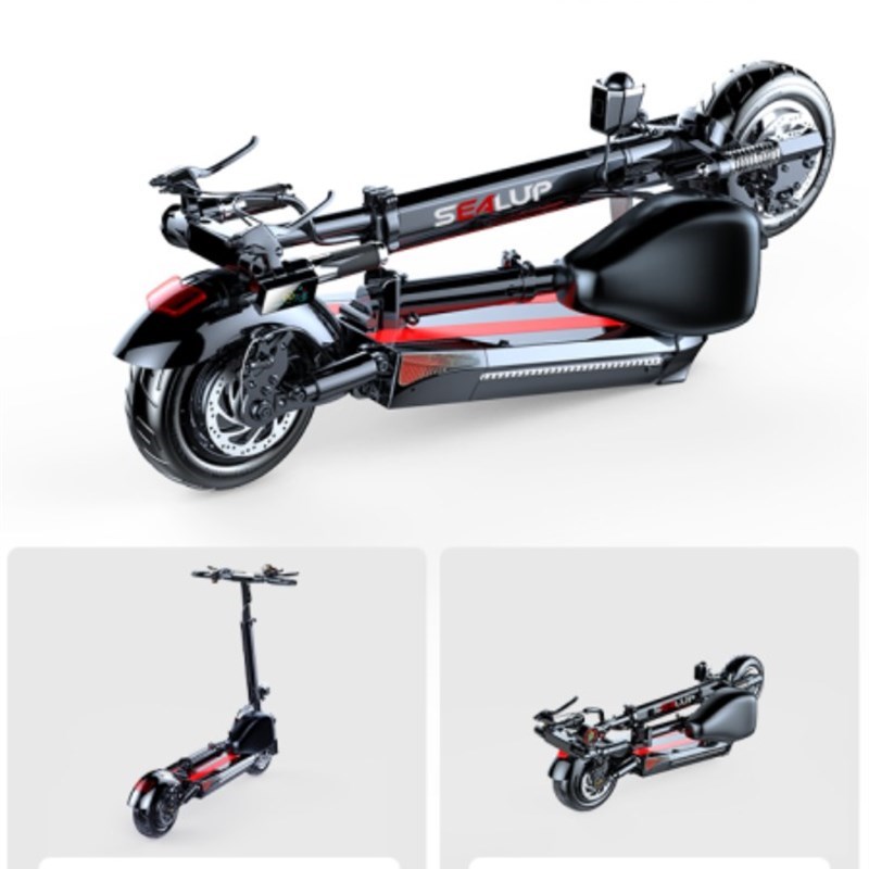 折叠电动车超轻便携小型迷你上班代步车小型成人S可折叠电动滑板