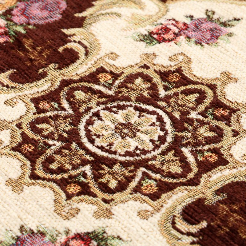 欧式地毯客厅垫子卧室床边毯书房书桌毯子床前餐厅提花电脑椅机洗