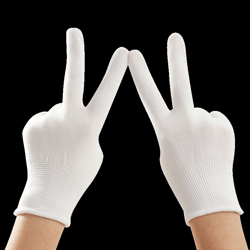 白手套儿童礼仪活动六一表演白色小孩中小学生体操薄款透气新款