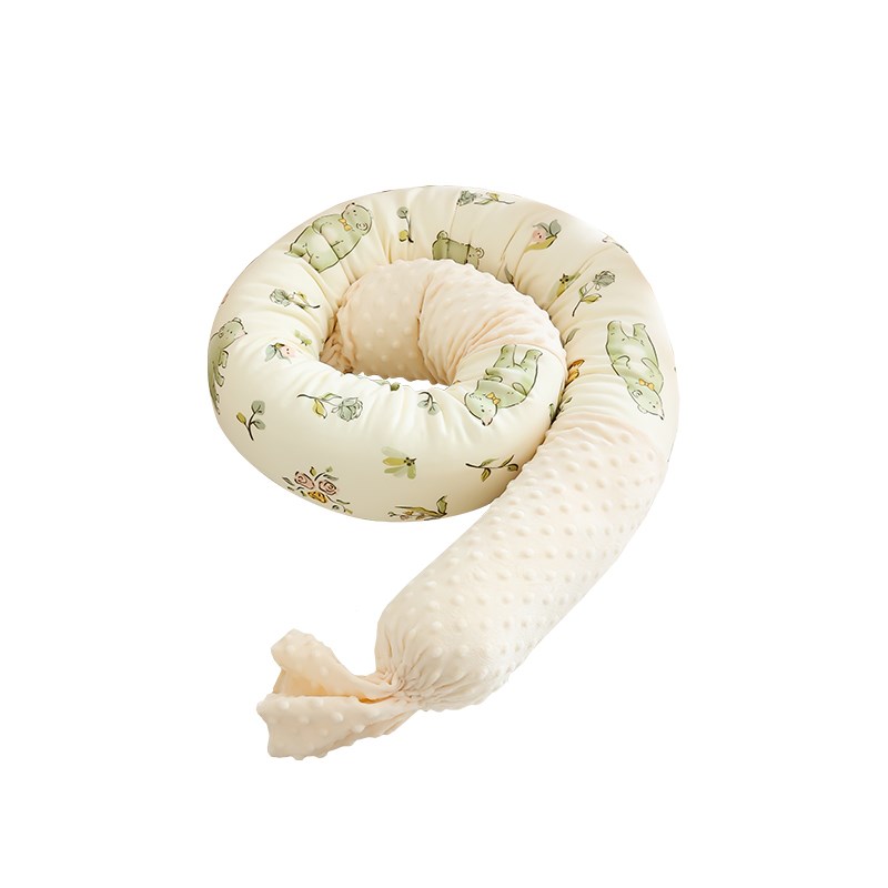 婴儿床围宝宝防摔防撞护栏挡儿童安抚抱枕新生儿床中床圆柱长条枕