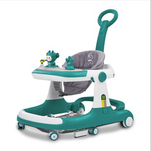 学步车防O型腿婴儿多功能防侧翻手推车宝宝可坐可推学行车起步车