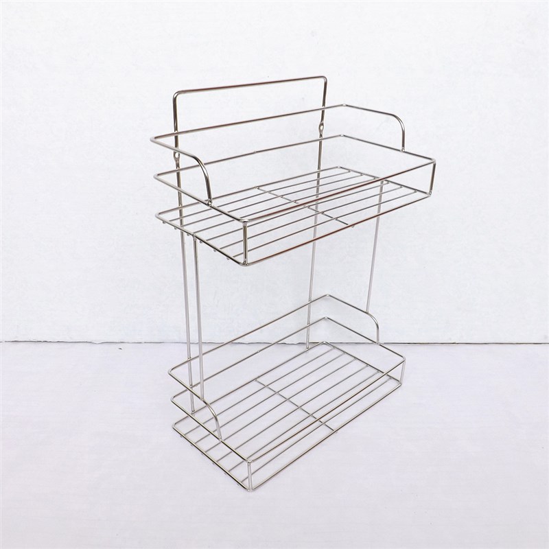 置物架挂壁式实心不锈钢角架简约卫生间厨房浴室收纳整理架三角架