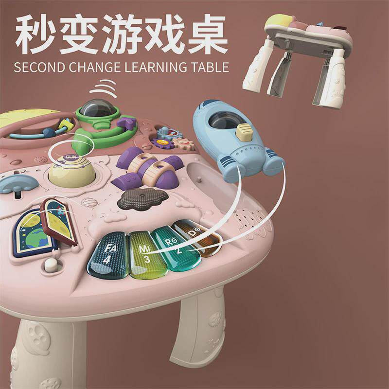 儿童学步车多功能防侧翻安全手推车可折叠拆装变形婴儿车6-18个月
