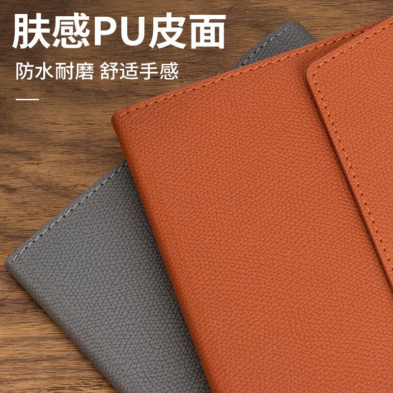 笔记本子定制可印logo工作记事录A5加厚可刻字日记本学生时间管理