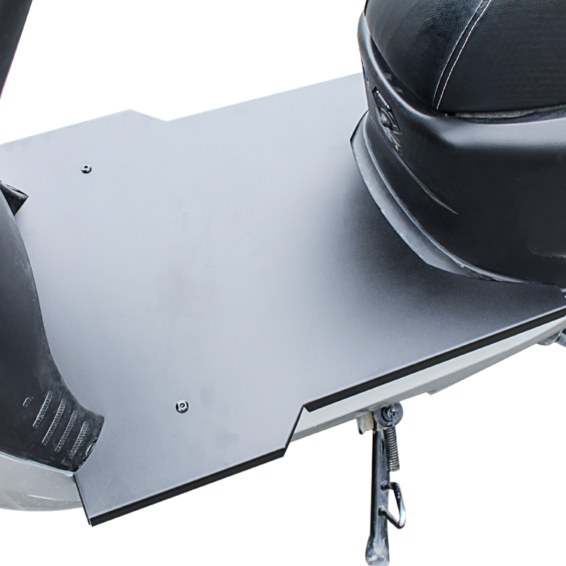 九号N7080590c脚踏板电动车前置一体加宽平铺不锈钢改装配件踩板