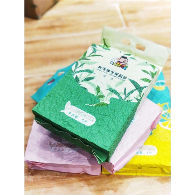 豆腐猫砂除臭无尘豆腐砂猫咪用品猫沙大袋H非膨润土10公斤20斤十