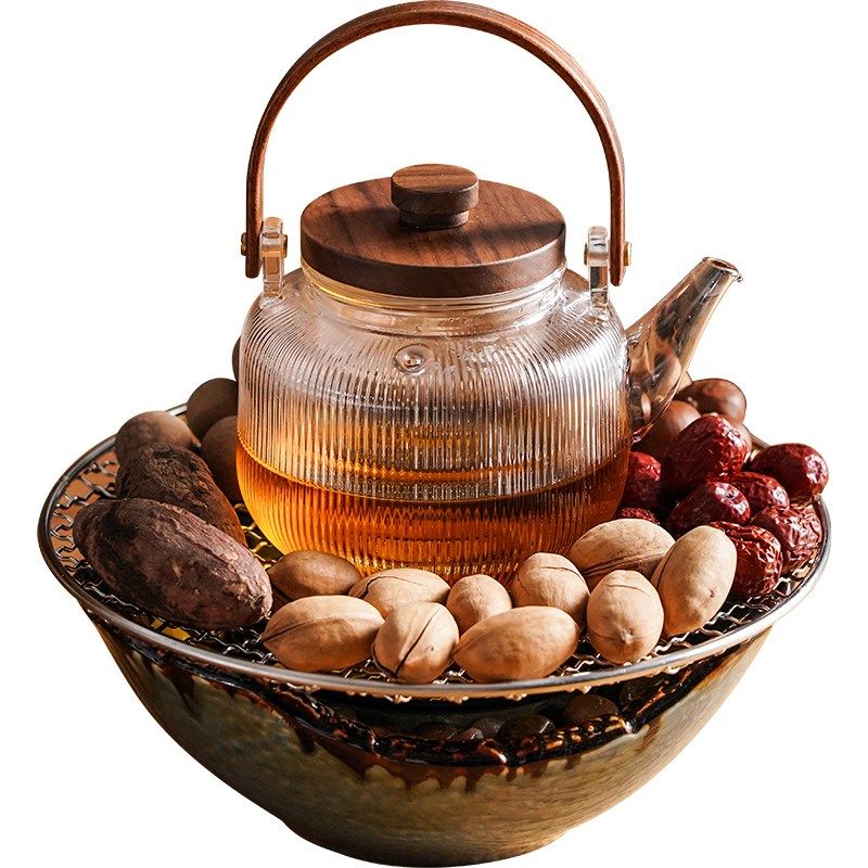 古舍电陶炉煮茶器专用静音智能茶炉全自动小型泡茶家用玻璃壶套装