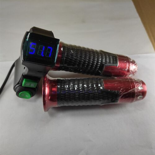 蓝屏米粒巡航+巡航电动车转把电动车配件调速把节气门手把