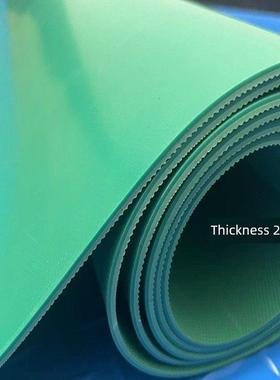 地板垫加厚牛筋光泽绿色地板垫车间地板橡胶垫橡胶地毯防水仓库实