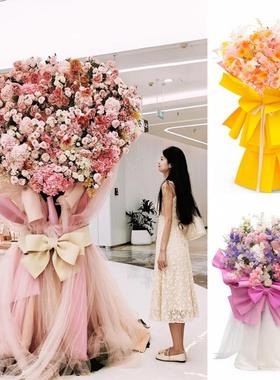 巨型花束开业典婚礼派对橱窗装饰网红摆件打卡拍照道具布置景区