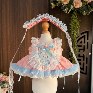 40cm棉花娃娃坐姿衣服一番赏裙子站姿玩偶毛绒玩具公主裙手工定制