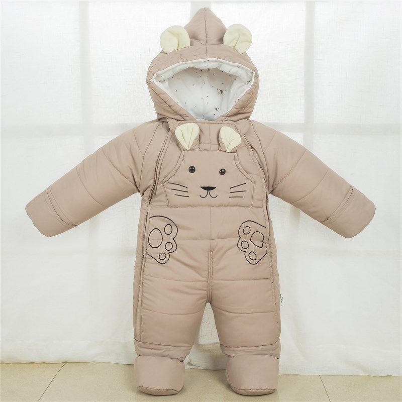 婴儿冬季加厚外出羽绒棉连体衣新生儿棉衣套装男女宝保暖抱被爬服,童装/婴儿装/亲子装,连身衣/爬服/哈衣,淘宝优惠券,粉丝福利购,淘宝优惠卷