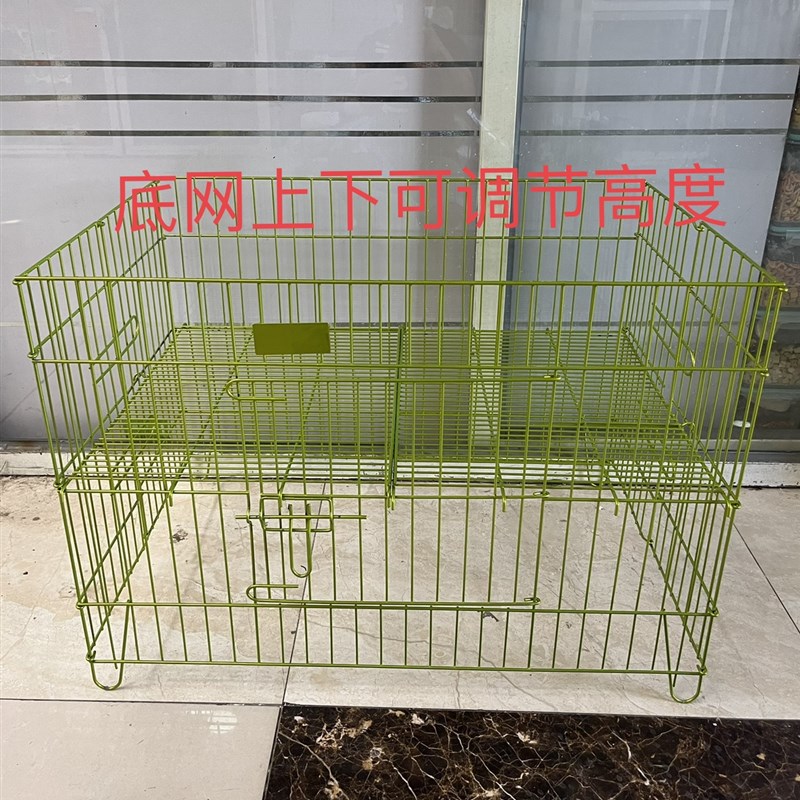 可折叠加粗狗笼卖狗围栏展笼跑床展台丝围栏纳米漆狗笼子纳米跑床