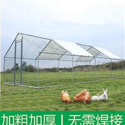 养小鸡笼家用大型养植物大棚鸡场结实鸭鹅动物养花兔场围栏网防m